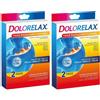 Dolorelax Fascia Riscaldante Sagomata 2x2 pz Cerotto