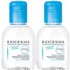 BIODERMA Hydrabio H2O Acqua micellare struccante idratante pelle disidratata 2x100 ml Lozione viso