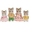 SYLVANIAN FAMILIES Famiglia di Gatti Striati Sylvanian Families