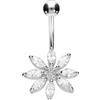 FREELANCE JW PIERCING OMBELICO HOMXI - ARGENTO/ACCIAIO