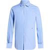 MOSCHINO - Camicia a righe - Blu chiaro