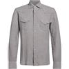 BARBA Napoli - Camicia tinta unita - Grigio