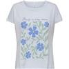 Only Onlhill Life S/S Print Top Box Jrs, Lilla Pallido, L Donna