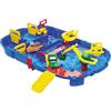 AquaPlay BIG Aquaplay - Lockbox Circuito Acquatico, 8700001516, + 3 Anni, con 27 Pezzi e Playset Incluso 1 Wilma Hippo, Auto Anfibio e Barca Portacontainer