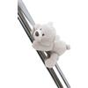 NICI 62303 MagNici Finni Orsetto peluche con calamita, aderisce a superfici metalliche, lavagne magnetiche e manici della borsa diventando un compagno di viaggio, 12 cm, beige