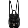 GUESS zaino per il tempo libero Manhattan II Flap Backpack Black nero