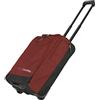 travelite trolley bagaglio a mano morbido con ruote piccolo, KICK OFF, trolley bagaglio a mano 55x40x20 morbido per vacanze e sport, 55 cm, 44 litri