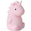 Eglo Lampada da notte a LED Castellino, luce notturna comodino batteria, decorazione per la cameretta dei bambini, funzione touch, forma di unicorno, rosa, colore luce: bianco caldo, RGB