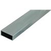 Alberts GAH-ALBERTS 472979 Tubo Rettangolare, Alluminio, 1000 x 50 x 20 mm