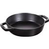 Staub padella in ghisa con due manici 20 cm, nera 405116590