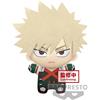Banpresto My Hero Academia Grande figura della mascotte Katsuki Bakugo Oro Taglia unica
