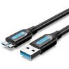 Vention Cavo da Usb 3.0 A a Micro-B Vention Copbg 2A 1,5M Nero Pvc