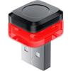 Opdestn Luci LED USB per auto, Luci interne per auto, Luce Ambientale Interna Per Auto A LED USB, Wireless Luce notturna Luce interna per tutte auto