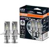 OSRAM LEDriving HL EASY GEN 2 ≜ H4/H19, lampada LED abbaglianti e anabbaglianti, bianco freddo 6500K, nessun accessorio necessario, solo per uso fuoristrada - no ECE, 2 lampade