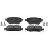 FERODO Kit pastiglie freni Posteriore non predisposto per visualizzazione avviso usura con accessori FDB4485 Compatibilità con AUDI Q3 8UB, 8UG A1 Hatchback 8X1, 8XK A1 Sportback 8XA, 8XF, SEAT, VW