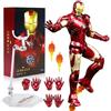 Marvel action figure Marvel IRON MAN Mark IV MK4 Iron Man 2 ZD Toys