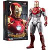 Marvel Iron Man Figure ZD Legends MK41 MK47 MK24 MK35 Iron Patriot 1/10 PVC 22cm