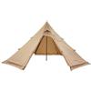 VEVOR Tenda da Esterno per Campeggio Portatile Capienza ca. 4 Persone, Tenda Invernale Portatile con Foro per Stufa, Tela Impermeabile Rivestito in PU da 2500 mm, Campeggio, Pesca, Caccia, Taglia M
