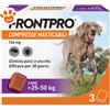 Frontline Dog FrontPro (25-50kg) Compresse Masticabili per Cani Grandi - Offerta [PREZZO A CONFEZIONE] Quantità minima 4 Confezioni