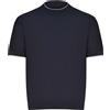 Paolo Pecora Maglia girocollo in cotone a nido d'ape