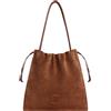 Coccinelle Borsa a Spalla in Camoscio Linea Dulse Suede