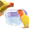 Generic per pappagalli - anti-fuoriuscita per uccelli per gabbia e voliera, portatile per acqua e semi per ara, calopsitta, parrocchetto, fringuello, inseparabile, giardino, viaggi