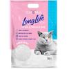 Cat&Rina Long Life Lettiera per Gatti ai Cristalli di Silice Super Assorbente. Sabbia Priva di Polvere e Sicura. Anti Odore, Classica. Confezione da 16L, Maxi Formato
