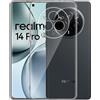 USLIM ULTRA SLIM CUSTODIA TPU SILICONE 0,3MM COVER CASE PER REALME 14 PRO TRASPARENTE
