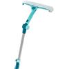 Leifheit Tergivetro Window & Frame Cleaner Telescope L, Lavafinestre con testina mobile , Lavavetri con manico telescopico estensibile fino a 190 cm