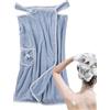 LearnLyrics Asciugamano Da Donna - Asciugamano Da Bagno In Pile Resistente, Comodo Asciugamano Da Doccia Con Tasca | Morbidi Copricostumi Da Bagno, Pareo Da Bagno Da Donna, Telo Da Bagno Indossabile Per Ragazze