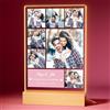 Bemaystar Lampada Personalizzata Con Foto - Cornice Foto Personalizzata con 7 Fotos e Testo | Regalo Personalizzato Coppia Donna Uomo Famiglia o Amici