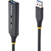 StarTech Cavo Prolunga USB-A Attivo 3m, 5Gbps, M/F, Alimentatore AC