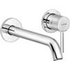 KLUDI Bozz 382450576 - Rubinetto per lavabo da bagno con beccuccio fisso, cromato