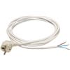 as - Schwabe, 70833, Cavo in PVC H05VV-F 3G1,0, 3 m, bianco