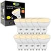 CLAR - Lampadina LED GU10 9W, Luce Calda 3000K (Pack 10)
