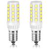 Karyoosi 2er Lampadine LED E14 4W Equivalenti a 40W, Bianco Freddo 6000K, 500LM, Lampadina LED E14 per Cappe, Macchine da Cucire, Soggiorni, Non Dimmerabile