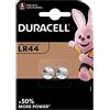 Duracell Batterie Alcaline a bottone LR44 AG13 V13GA 1,5 V Confezione da Bli