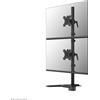 NEOMOUNTS Supporto Tavolo Neomounts DS45-600BL2V per doppio monitor 10" 32" Nero [DS45-600BL2V]