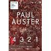 Paul Auster 4 3 2 1 (Tascabile)