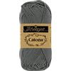 Scheepjes - Scheepjes Catona 501 Antracite Filato - 1x10g