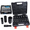US PRO Set di chiavi a bussola industriali a 6 punte da 1/2, stile europeo, 10-32 mm