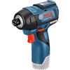 Bosch Professional GDR 12V-110 10.8V Avvitatore a Massa Battente a Batteria, Ioni di Litio, 10.8 V, Solo, karton / 06019E0002