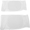 Generic Maniche Parastinco Comoda Protezione a Compressione per Calcio, Sci e attività All'aperto Taglia Unica (WHITE)