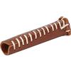 ciciglow Copri Stecca da Biliardo in Pelle per Protezione da Biliardo, Robusto e Duraturo, Ideale per Gli Appassionati di, Dimensioni 11,7x8x1,5 Cm (Black)