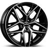 GMP CERCHIO IN LEGA GMP LUNICA 7.5x18 5x112 ET 45 BLACK DIAMOND