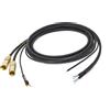 VAN DEN HUL D-501 SILVER Hybrid Terminato RCA ad un solo capo - Cavo Giradischi