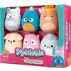 Squishmallows Squishville - Confezione da 6 peluche mini "Honor Roll Squad"