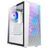 Azza Sentinel, Midi Tower, PC, Bianco, ATX, ITX, micro ATX, Ufficio domestico, Blu, Verde, Rosso