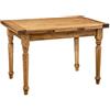 Biscottini - Arredo Casa Tavolo 120x80x80 cm Made in Italy - Tavolo Allungabile Sala da Pranzo - Tavolo Pranzo Allungabile - Tavolo Cucina