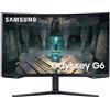 Samsung Monitor Gaming Odyssey G6 da 32'' QHD Curvo